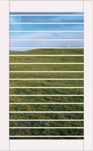 Acadia Living Shutter 3-1/2 Inch Louvers